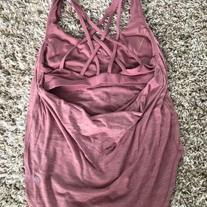 Lululemon Free to be Serene Tank w/ Built in Bra